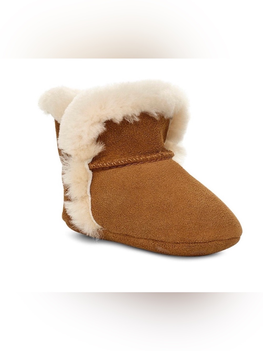 UGG Chestnut Brown Shearling Baby Bootie